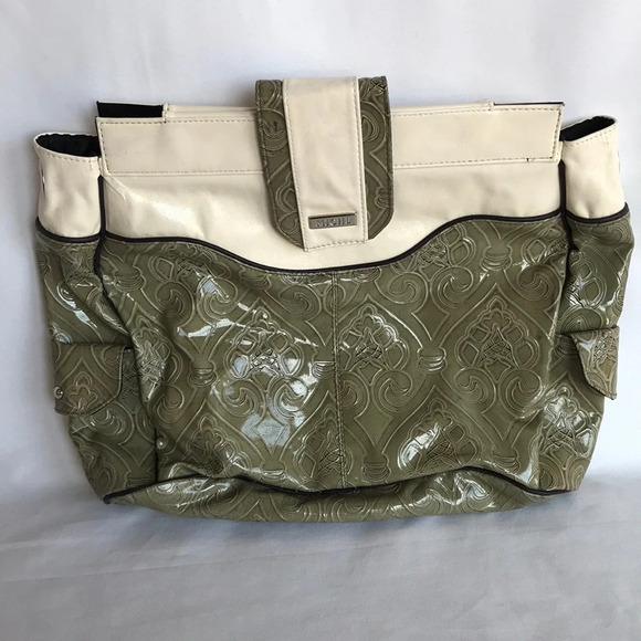 Miche Wendi Prima green and cream shell - Picture 1 of 7